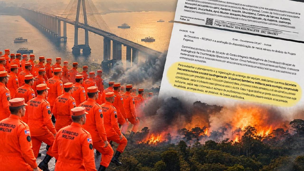 Amazonas dispensou até 135 bombeiros mobilizados pelo governo federal e, 16 dias depois, recorreu a SP por 25 militares
