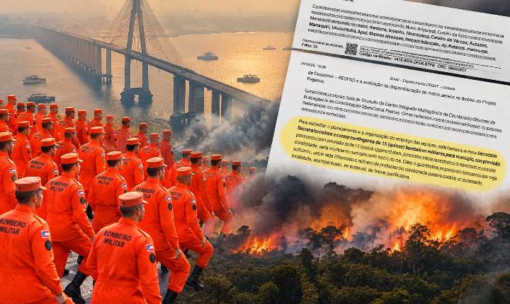 Amazonas dispensou até 135 bombeiros do governo federal e, 16 dias depois, recorreu a SP por 25 militares
