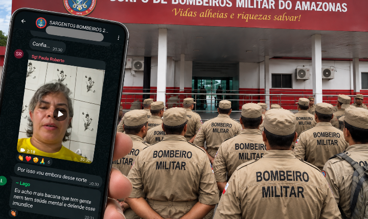 Com salário de R$ 12 mil, sargento do Corpo de Bombeiros do AM alega fraude eleitoral e hostiliza eleitores de Lula; Veja vídeo