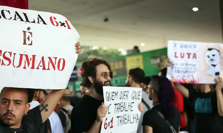Fim da escala 6x1 é principal bandeira nos atos do 1° de Maio no país 