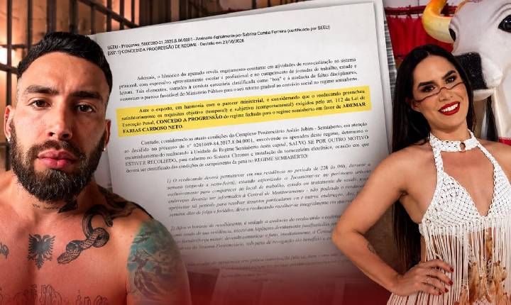Justiça autoriza Ademar Cardoso, irmão da ex-sinhazinha Djidja Cardoso, a sair da prisão com tornozeleira eletrônica