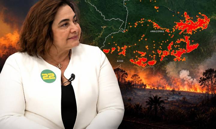 Maria do Carmo vence em Apuí e Humaitá, municípios com maiores focos de incêndios no Amazonas