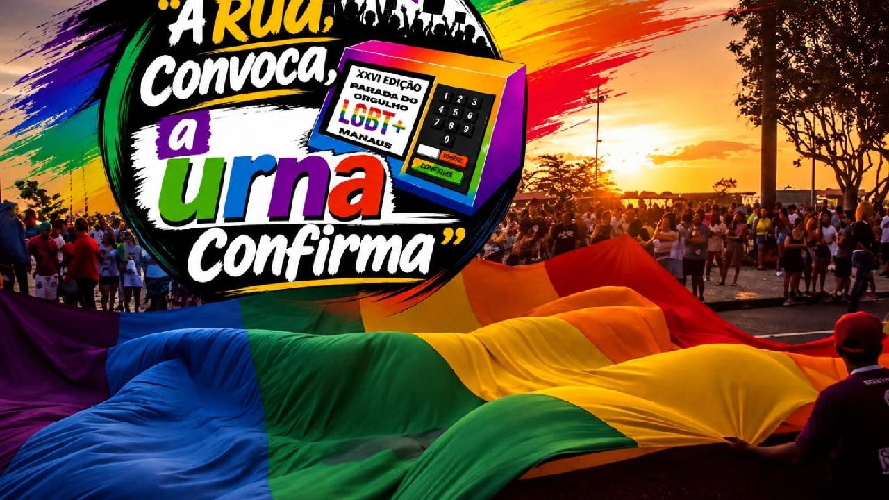 Parada LGBT+ de Manaus leva às ruas chamado por direitos e participação política