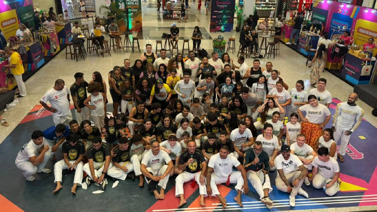 TAÇA DAS FAVELAS E AMAZON OPEN DE CAPOEIRA LEVAM ESPORTE, CULTURA E PROTAGONISMO SOCIAL À EXPO FAVELA 2026