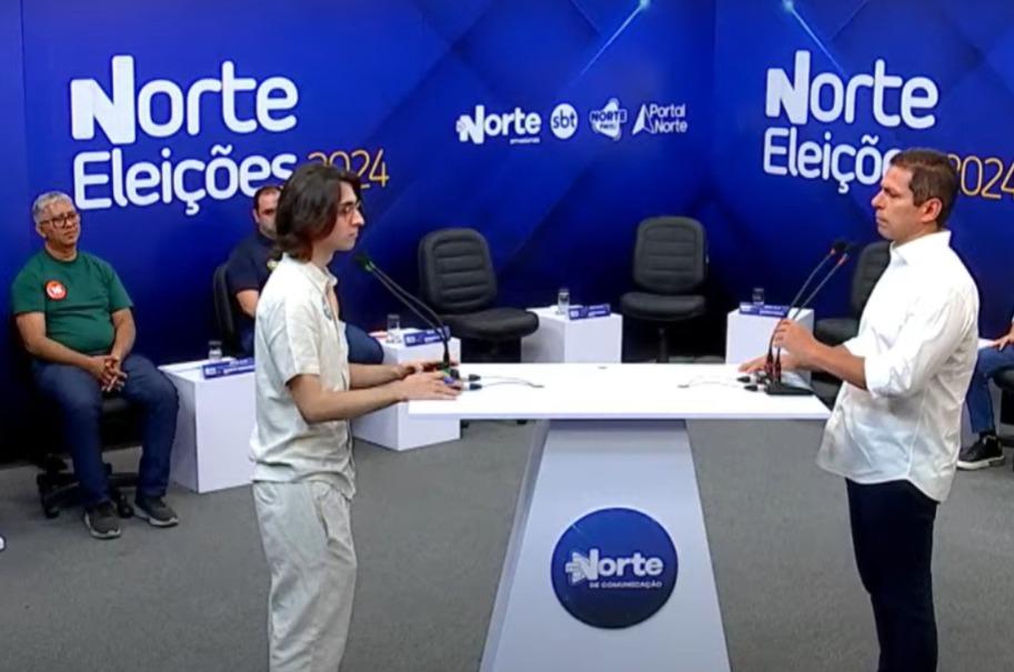 ‘Baixa tua agressividade’, diz Marcelo Ramos para Amom Mandel