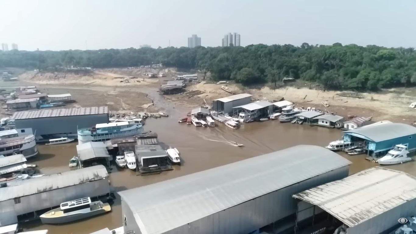 Flutuantes começam a suspender atividades por conta da estiagem