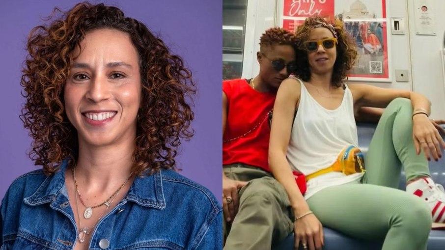 Atriz Thalita Carauta assume noivado com homem trans