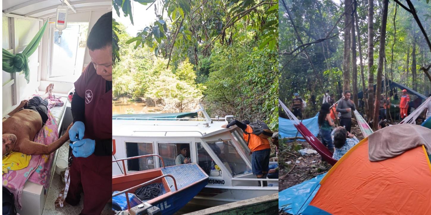 Após nove dias desaparecido, ribeirinho é resgatado com vida no Vale do Javari
