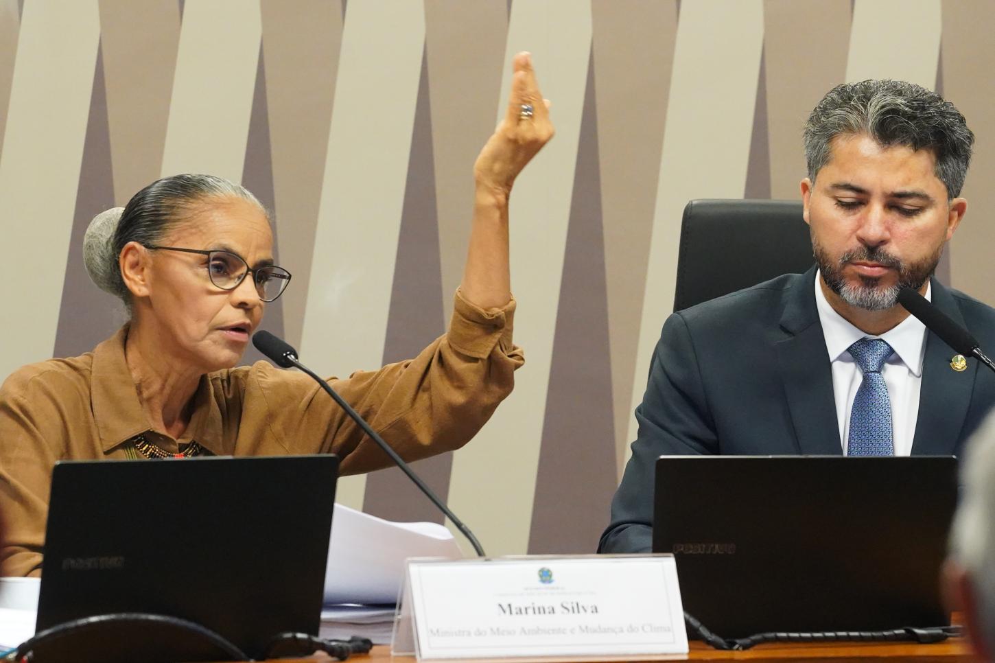 Marina Silva retorna ao Senado na próxima semana após embate sobre licenciamento ambiental