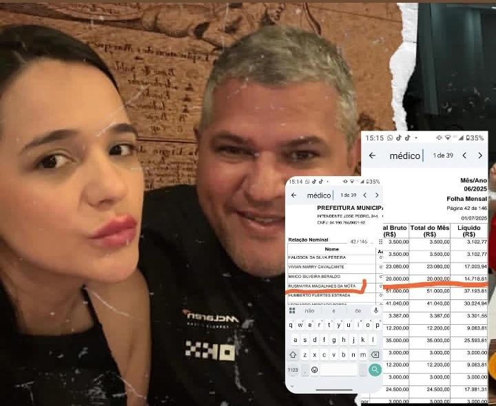 Esposa de vereador cassado recebe salário da Prefeitura de Eirunepé sem trabalhar