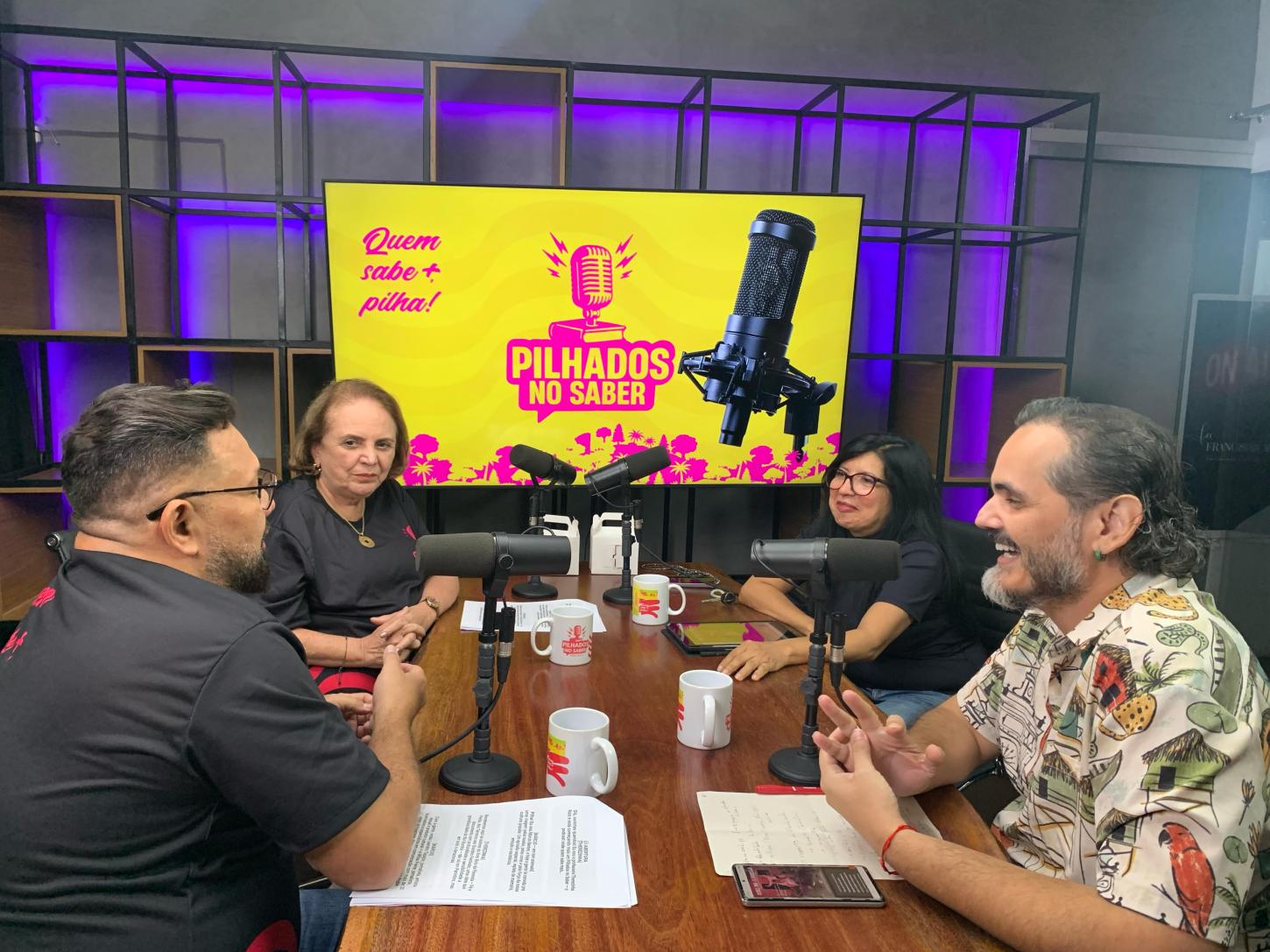 Podcast “Pilhados no Saber” estreia no dia 8 de julho com reflexões sobre educação, cultura e pertencimento