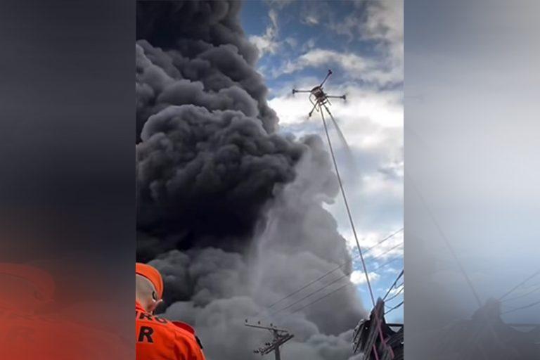 Incêndio na Effa Motors se alastra e atinge outra indústria em Manaus; uma funcionária ficou ferida