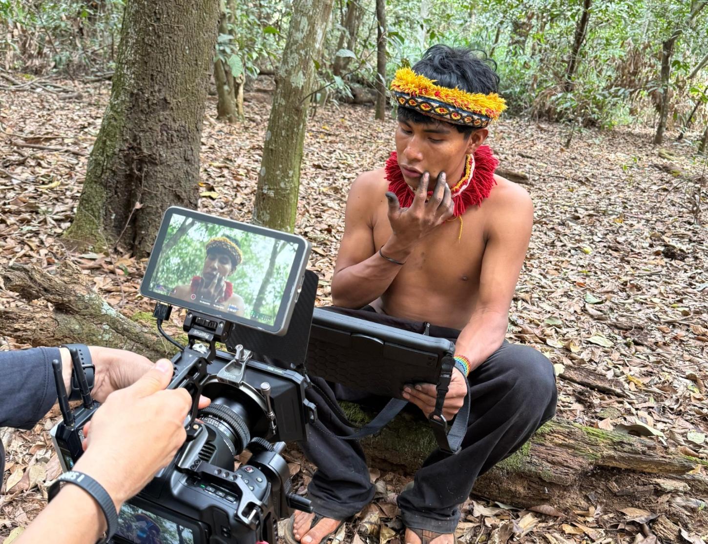 Hendy’a Rapykwere finaliza gravações e anuncia um marco para o cinema indígena LGBTQIAPN+