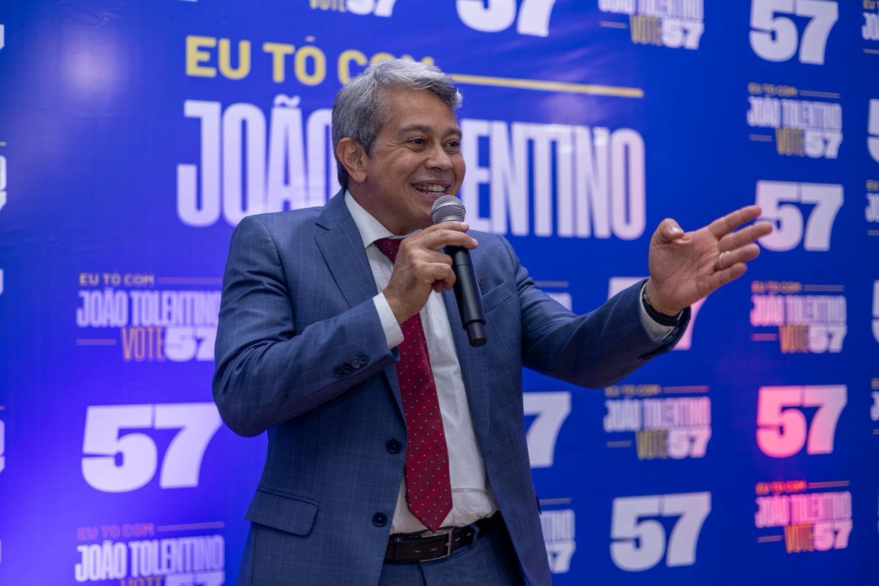 Tolentino fortalece campanha ao Quinto Constitucional em encontro com advogados