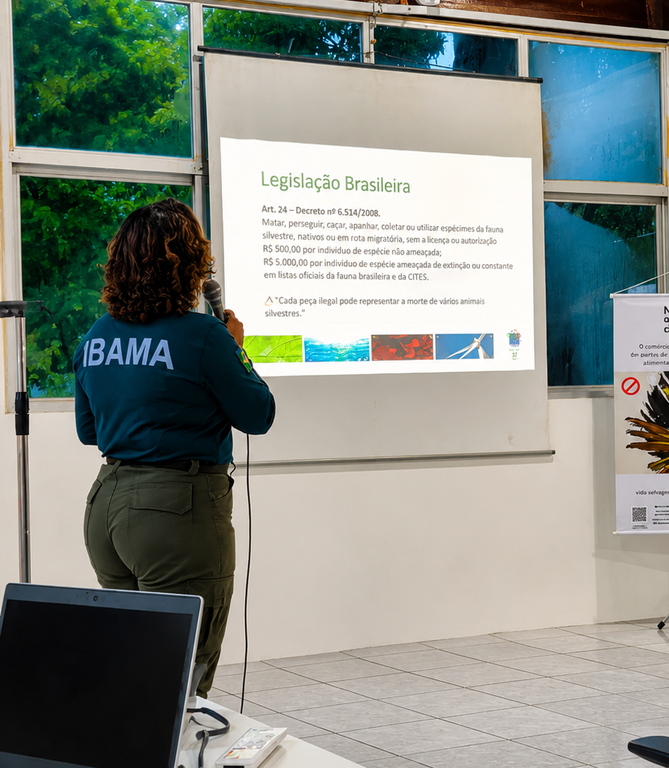 Ibama lança campanha sobre uso ilegal da fauna silvestre