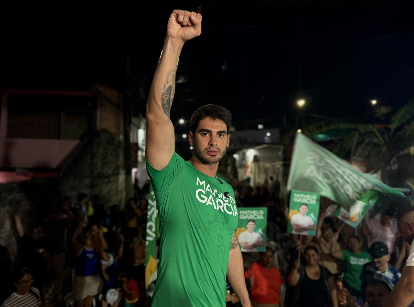 Matheus Garcia lança campanha a deputado estadual em Manaus nesta quinta-feira, 20