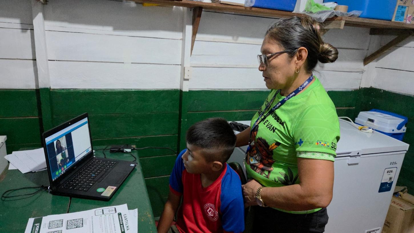 Conexão Saúde amplia acesso à telessaúde em comunidades indígenas do Alto Solimões