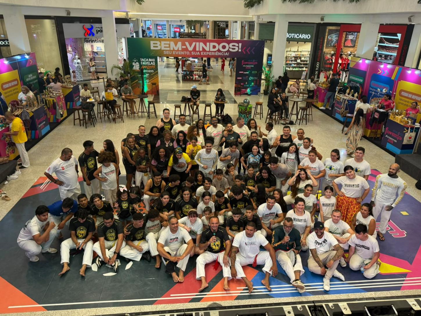 TAÇA DAS FAVELAS E AMAZON OPEN DE CAPOEIRA LEVAM ESPORTE, CULTURA E PROTAGONISMO SOCIAL À EXPO FAVELA 2026