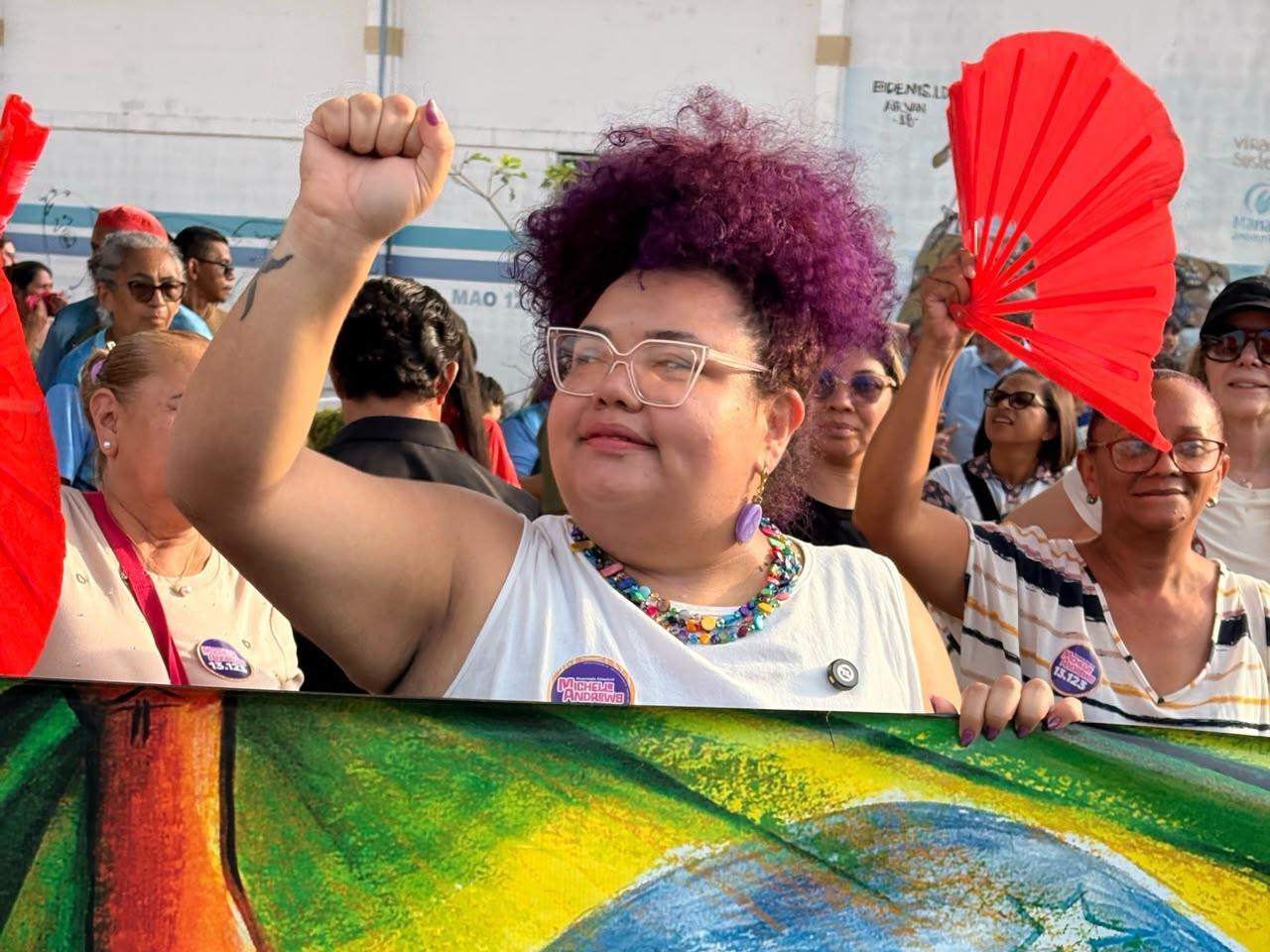 Michelle Andrews disputa vaga na Assembleia Legislativa do AM com experiência na cultura e propostas de inclusão e sustentabilidade